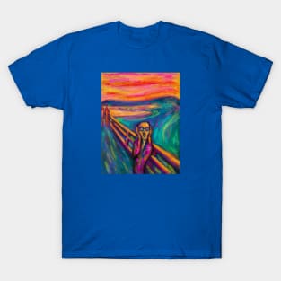 Edvard Munch The Scream: Spring Break Edition T-Shirt